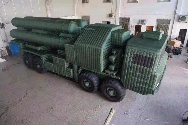 临桂军事充气导弹车